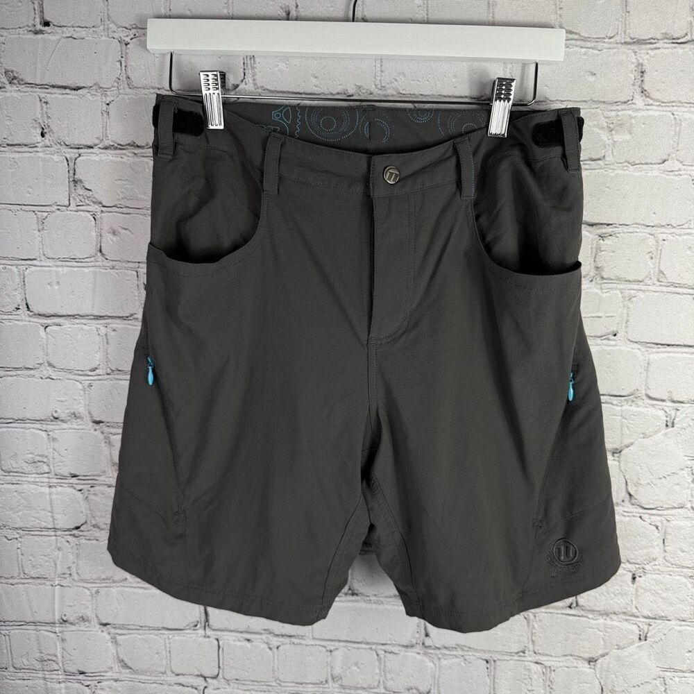 Novara Shorts Women's Small Bonita Double Layer Cycling Mountain Bike Gray  L